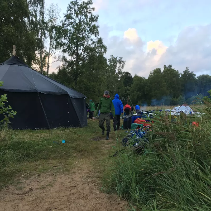 Jugendwerk Württemberg Kanufreizeit Schweden Camp