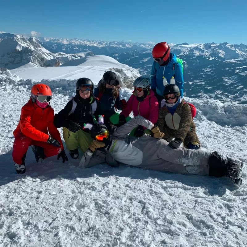 Jugendwerk Württemberg Skifreizeit Hasliberg Berge