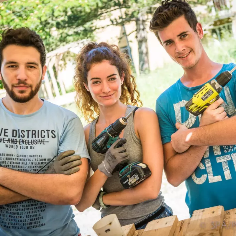 Jugendbegegnung Frankreich Ökologie Recycling