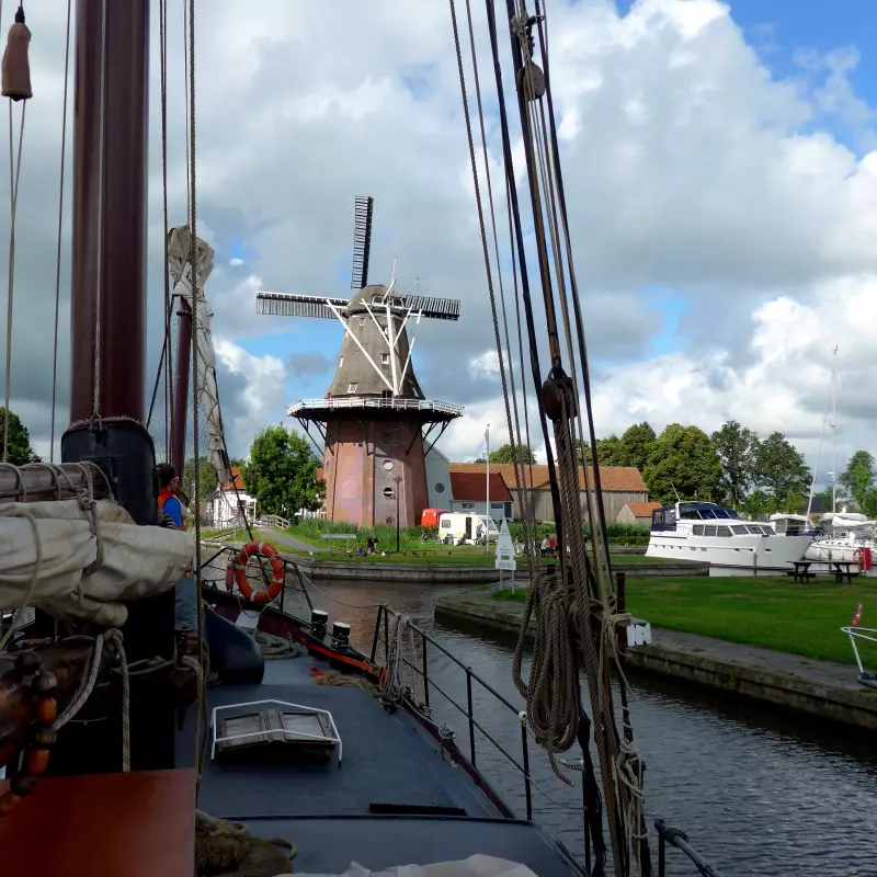 Jugendwerk Württemberg Segeln und Inselleben Mühle