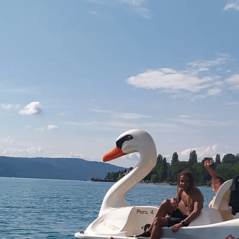 Nicht nur mit dem Fahrrad unterwegs