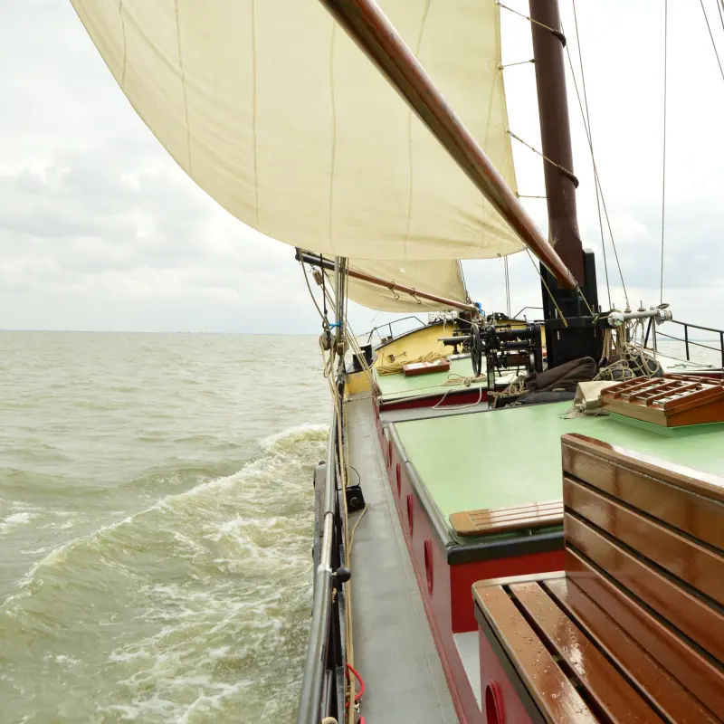 Segelschiff auf dem Meer