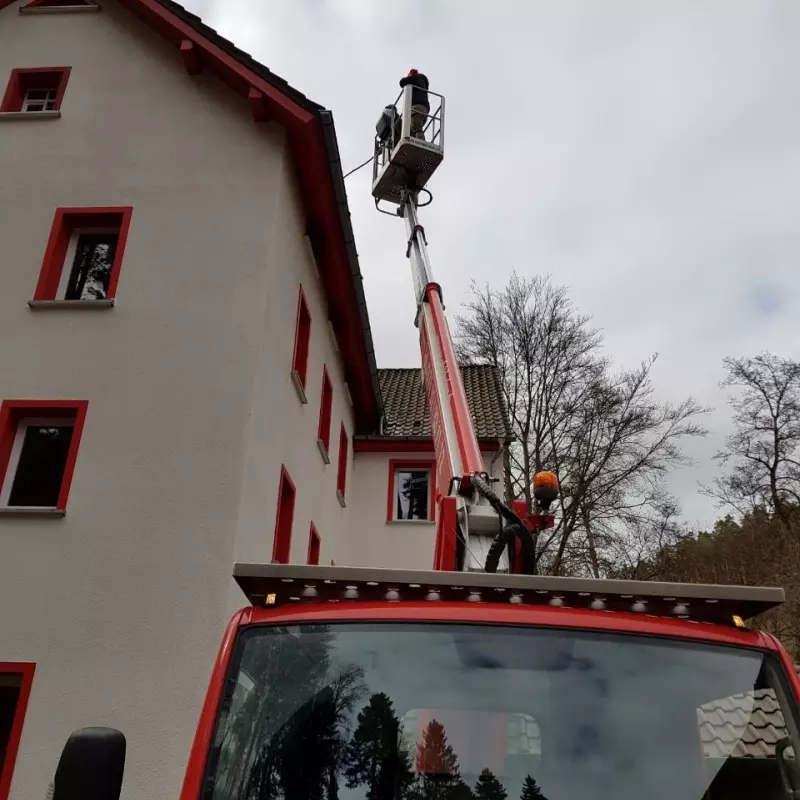 Jugendwerk Württemberg Workcamp Altensteig Kran