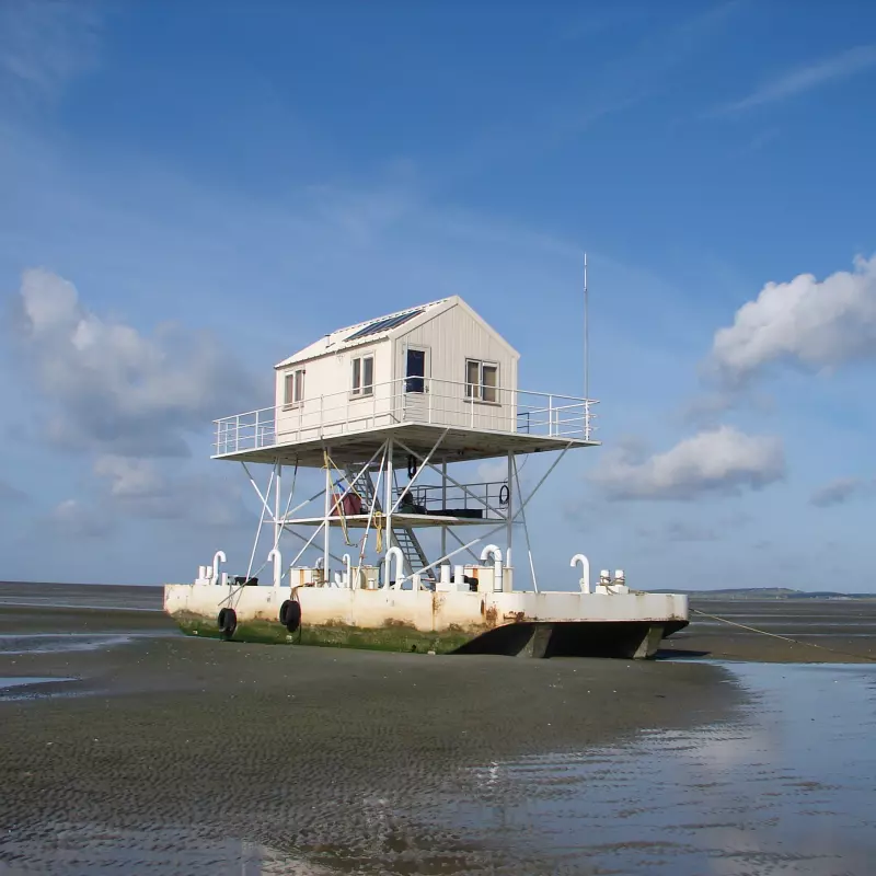 Jugendwerk Württemberg Segelfreizeit Wattenmeer Haus im Watt