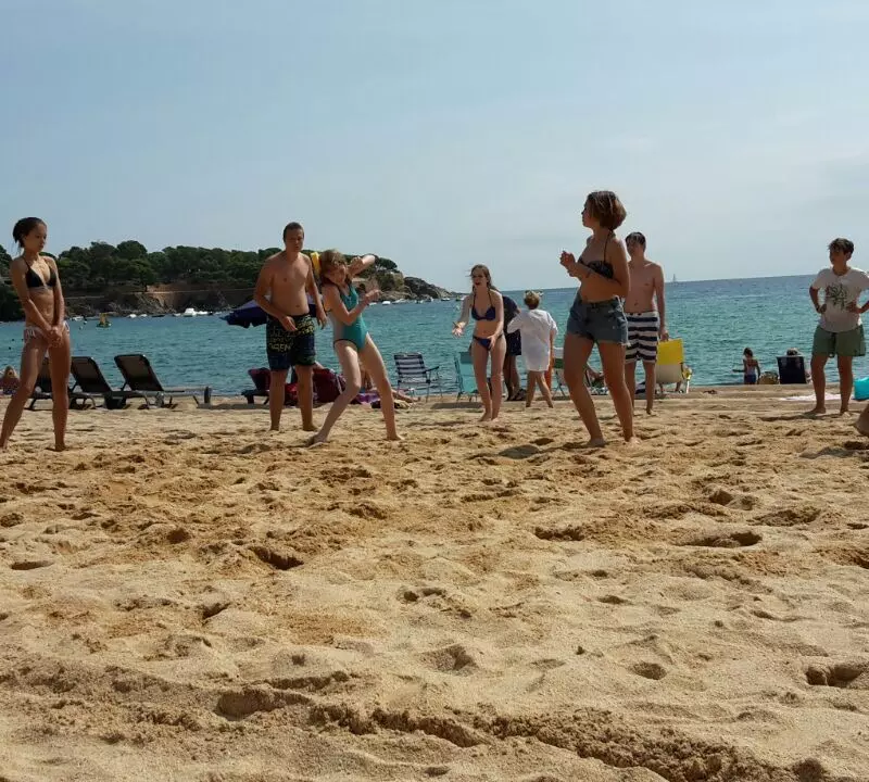 Jugendwerk Württemberg Strandfreizeit Villa Alberti Action am Strand