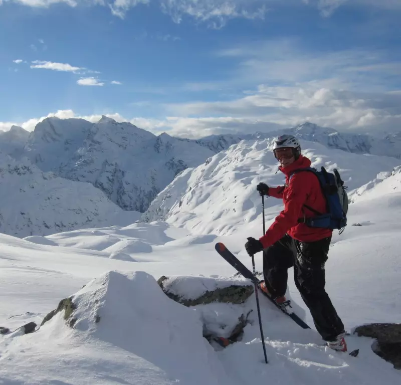 Skifreizeit Nassfeld Bergpanorama