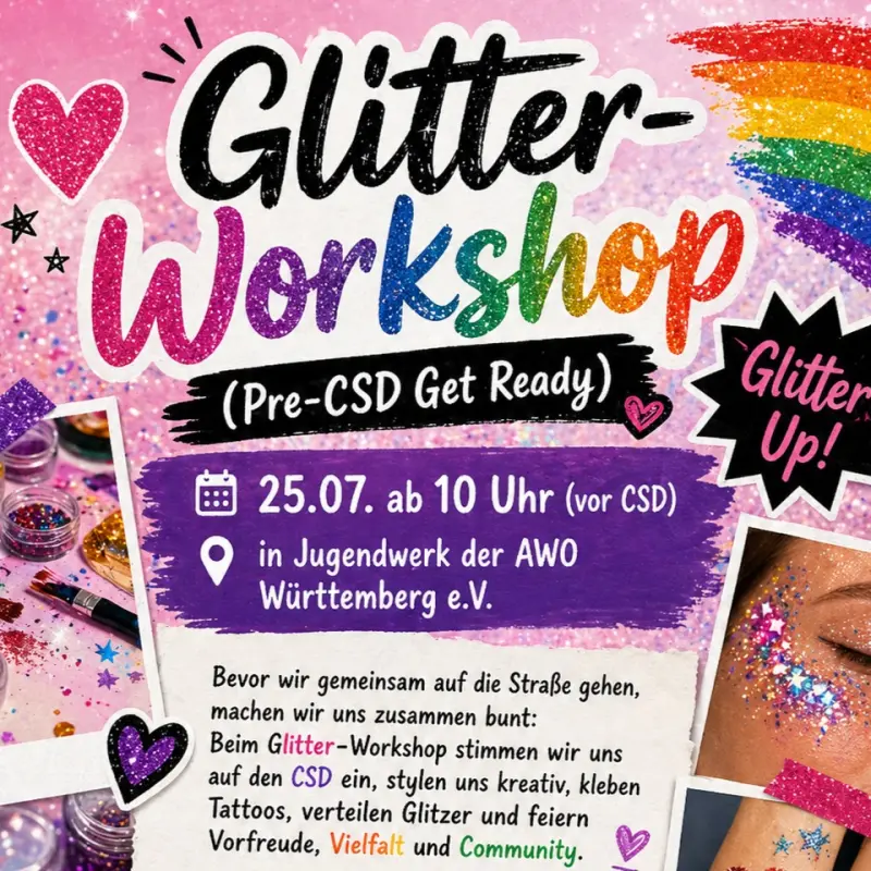 Glitter Workshop JW Württemberg