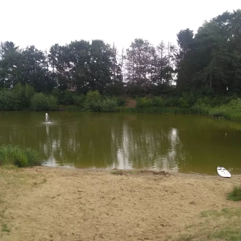 Schwimmteich Campingplatz