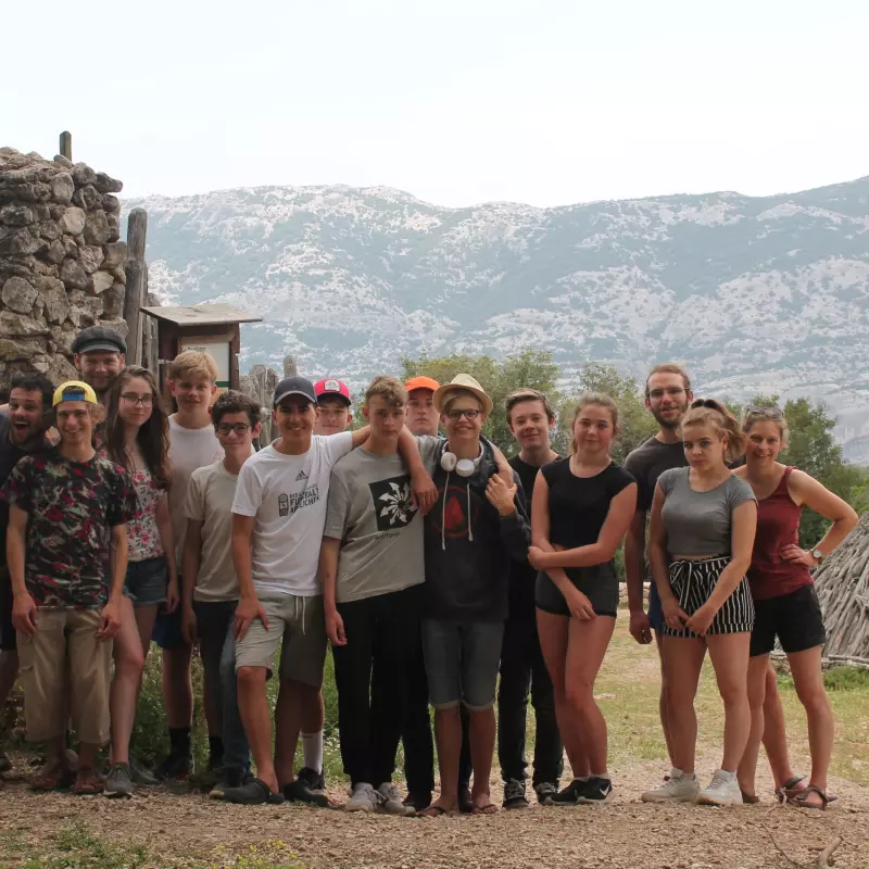 Jugendwerk Württemberg Erlebniscamp Sardinien Gruppe