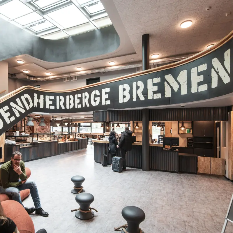 Eingang DJH Bremen