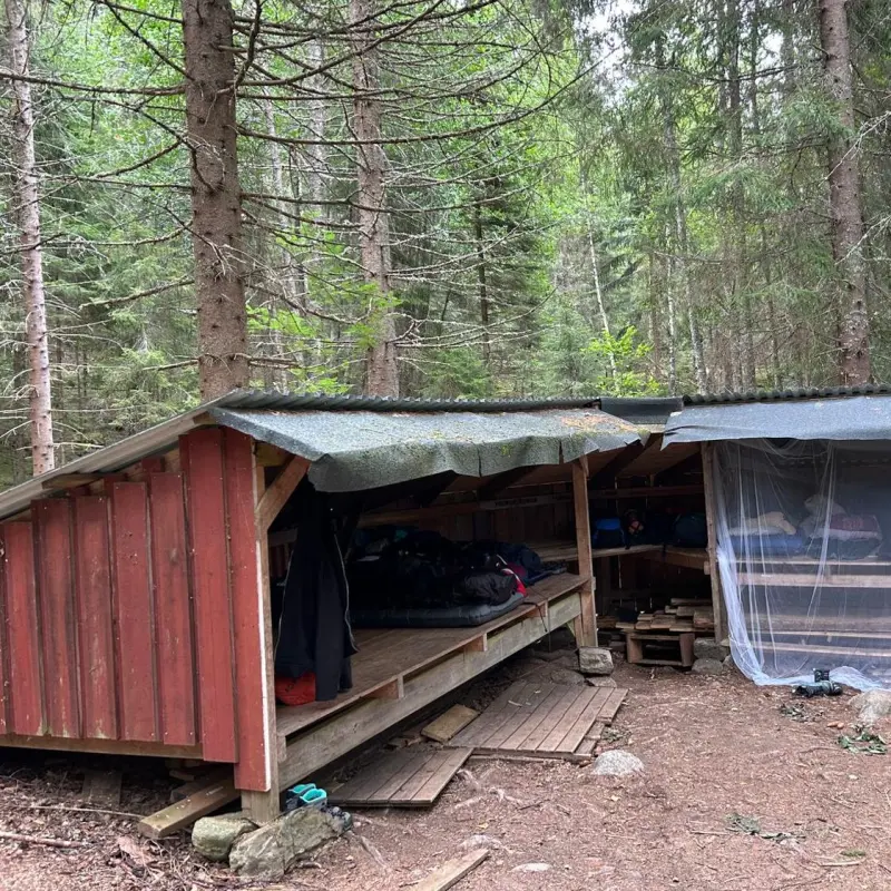 Shelter in Schweden