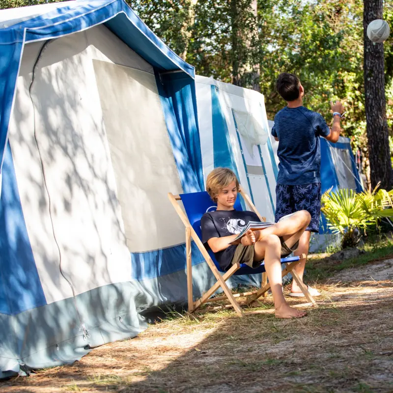 Surfcamp Moliets Zelt