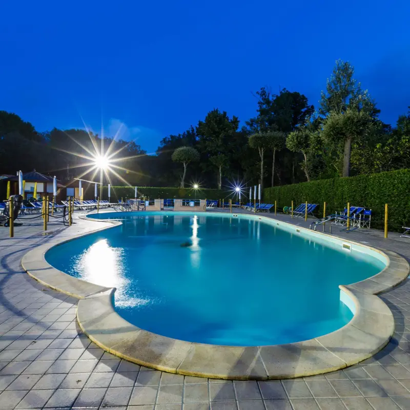 Zeltcamp Toskana Jugendwerk der AWO Württemberg Pool