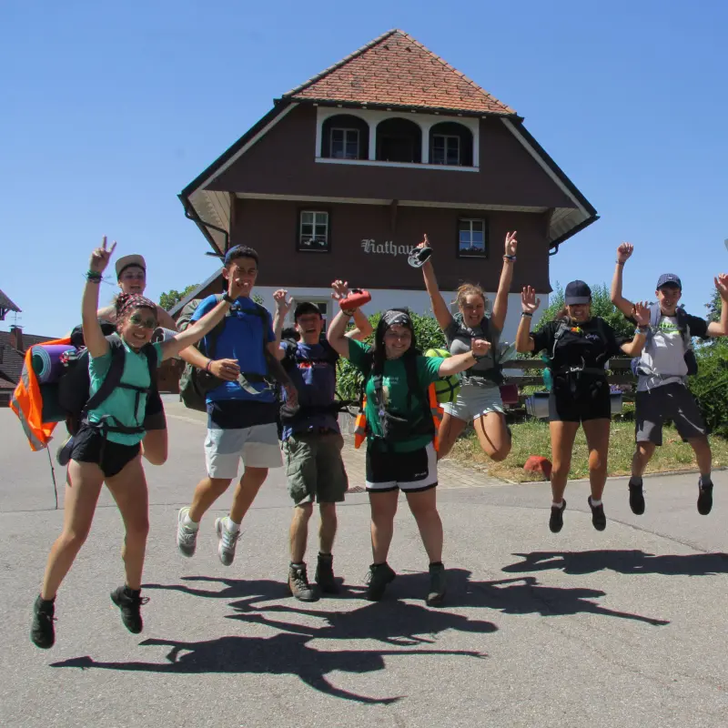 Wanderung beim ICBF
