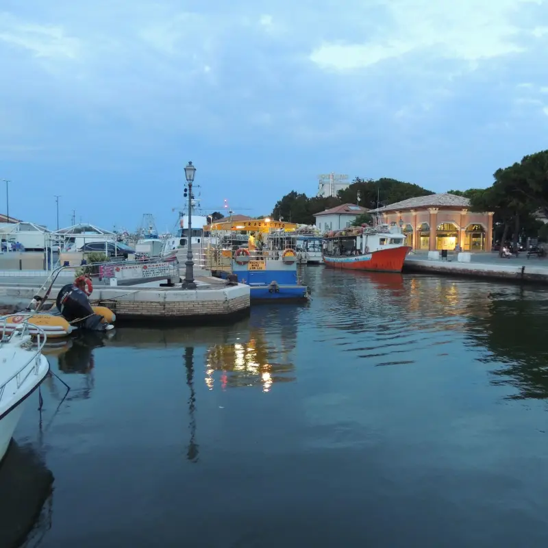 Cesenatico Hafen