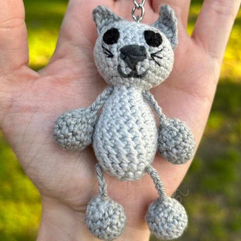 Häkelkatze