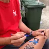 Jugendwerk Württemberg Strandfreizeit Kroatien Bodypaint
